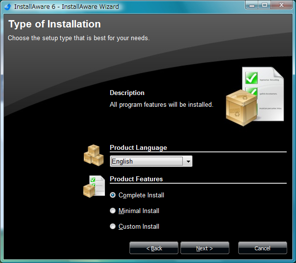 InstallAwareのインストール:画像6