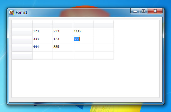 Delphi 2010のGridコンポーネント:画像1