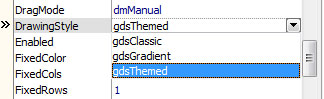 Delphi 2010のGridコンポーネント:画像2
