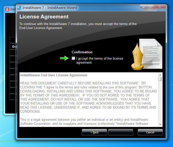 Installaware のインストール:画像3