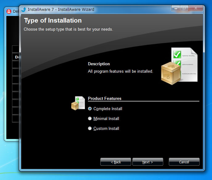 Installaware のインストール:画像5