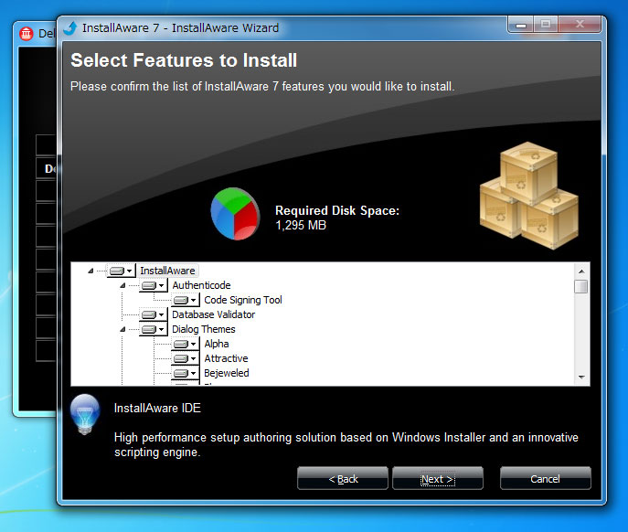 Installaware のインストール:画像6