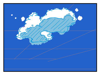 積雲の描き方:画像23