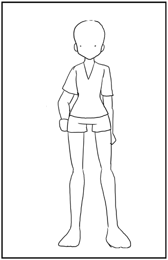 スタイルの良いキャラクターを描くTips - キャラクターのスタイルを強調する:画像9
