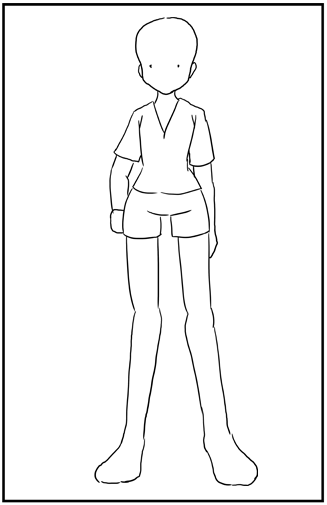 スタイルの良いキャラクターを描くTips - キャラクターのスタイルを強調する:画像10