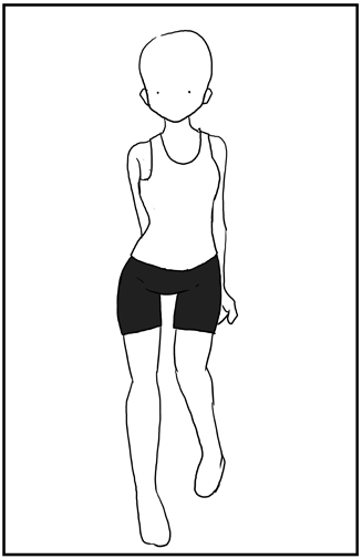 スタイルの良いキャラクターを描くTips - キャラクターのスタイルを強調する:画像18