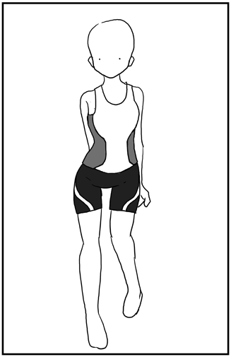 スタイルの良いキャラクターを描くTips - キャラクターのスタイルを強調する:画像19