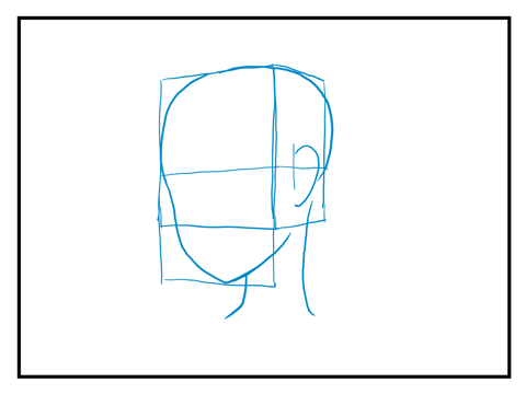 顔のパーツの配置について - 顔の描き方:画像3