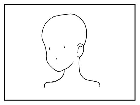 顔のパーツの配置について - 顔の描き方:画像16