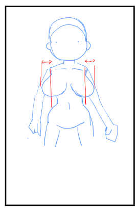 女性の胸の書き方:画像21