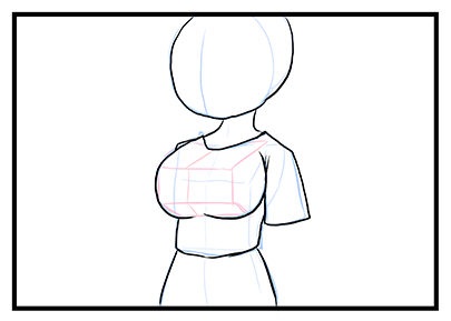 女性の胸の書き方:画像12