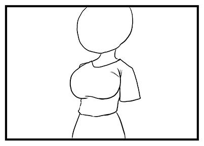 女性の胸の書き方:画像13