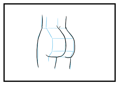 おしりの描き方:画像5