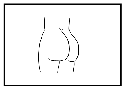 おしりの描き方:画像6