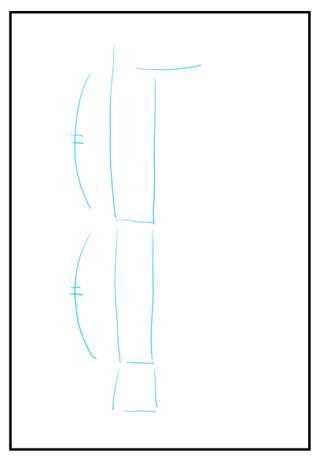 足の描き方:画像1
