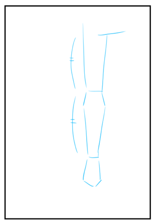 足の描き方:画像2
