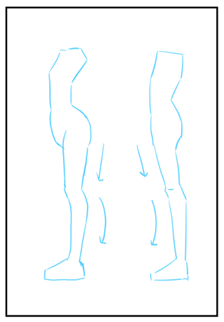 足の描き方:画像11