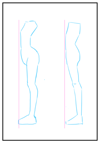 足の描き方:画像16