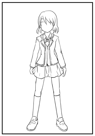 萌え絵・かわいいキャラクターの描き方:画像49
