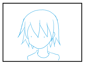 ペン入れ (ラフからのクリーンアップ) がうまくいかない問題への対処 Tips:画像1