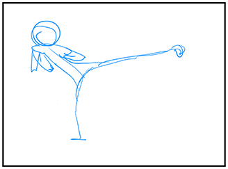 動きのあるポーズの描き方:画像32