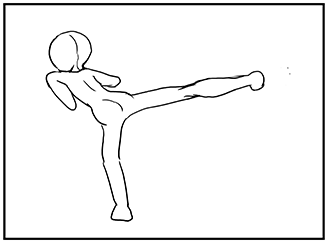 動きのあるポーズの描き方:画像33