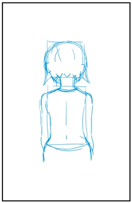 後ろ姿の描き方:画像5