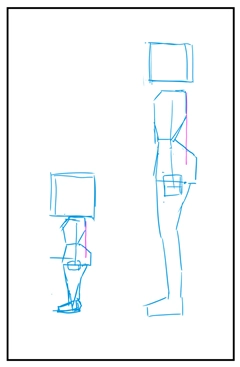 後ろ姿の描き方:画像27