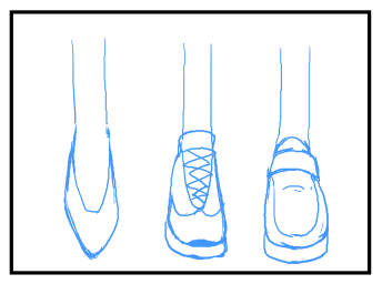 靴の描き方:画像1