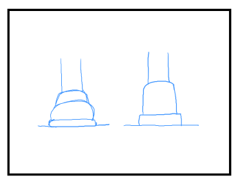 靴の描き方:画像10