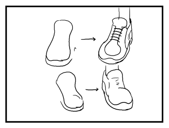 靴の描き方:画像18