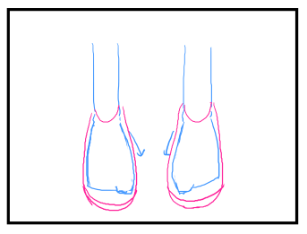 靴の描き方:画像6