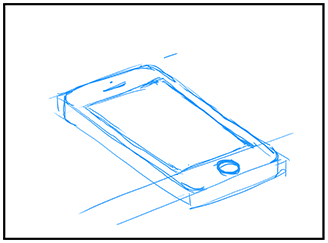 スマートフォンの描き方・キャラクターへの持たせ方:画像6