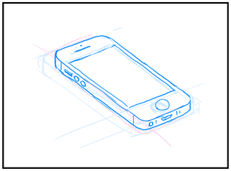 スマートフォンの描き方・キャラクターへの持たせ方:画像8