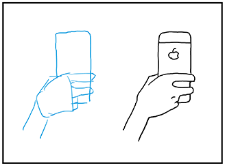 スマートフォンの描き方・キャラクターへの持たせ方:画像29