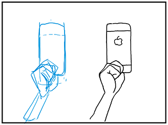 スマートフォンの描き方・キャラクターへの持たせ方:画像31