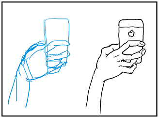 スマートフォンの描き方・キャラクターへの持たせ方:画像20