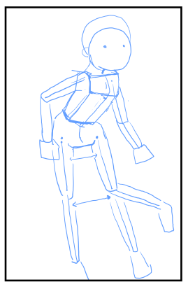 キャラクターの立ちポーズの書き方:画像16