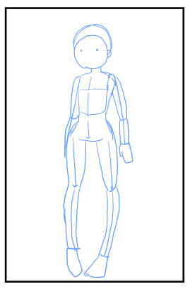 キャラクターの立ちポーズの書き方:画像18
