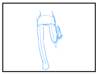 つま先の描き方・足先の描き方:画像18