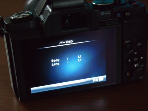 OLYMPUS OM-D E-M5 のファームウェアを更新する:画像9