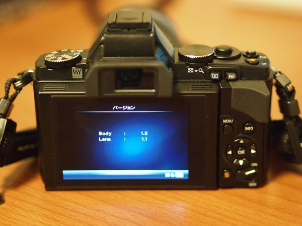 OLYMPUS OM-D E-M5 のファームウェアを更新する:画像18