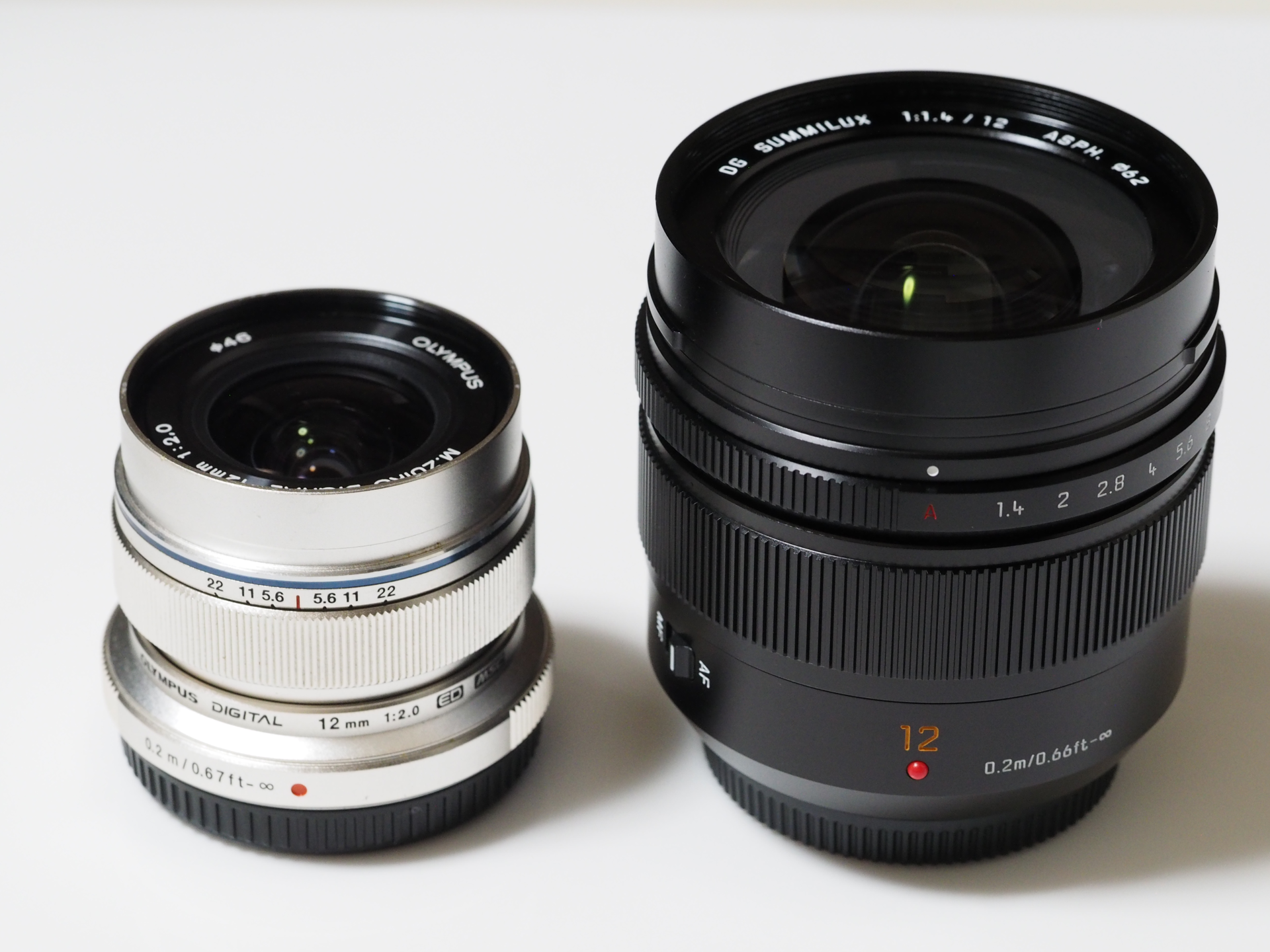 Panasonic LEICA DG SUMMILUX 12mm/F1.4 ASPH. H-X012 のレビュー