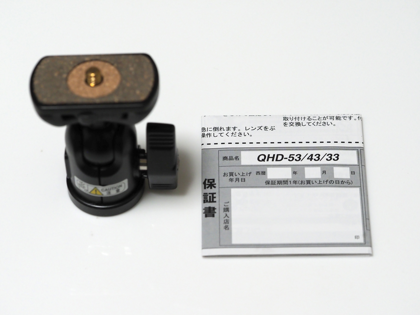 Velbon 自由雲台 QHD-33 のレビュー:画像4
