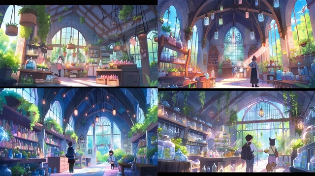 Scenic Style - niji・journey v5のスタイルの変更方法:画像22