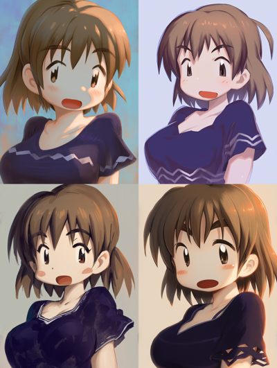 midjourney niji・journey で入力したキャラクターの画像と同じキャラクターを描画する方法 (Discordを使用する場合):画像13