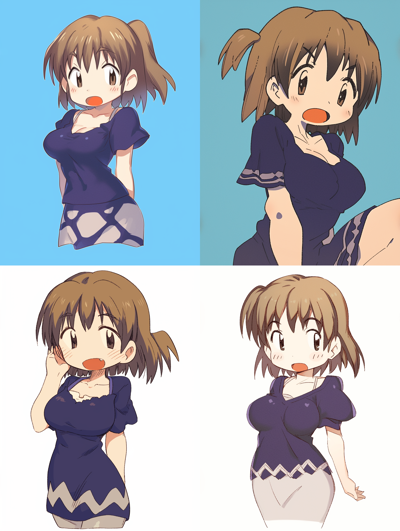 midjourney niji・journey で入力したキャラクターの画像と同じキャラクターを描画する方法 (Discordを使用する場合):画像17