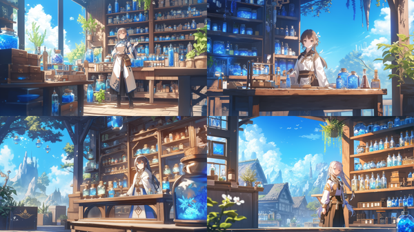 niji・journey version 6で version 5 の絵柄やデザインテイストで画像を生成する方法 - Style Reference機能の利用:画像19