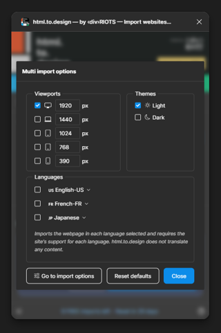 WebページをFimgaのデザインに変換する - html.to.design を利用:画像12