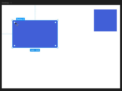 Figmaで角丸長方形を描画する方法:画像2